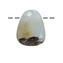 0423693097 Trommelstein Opal (Andenopal B) gebohrt, 2,5 - 3,5cm | Marco Schreier