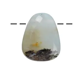 Trommelstein Opal (Andenopal B) gebohrt, 2,5 - 3,5cm | Marco Schreier