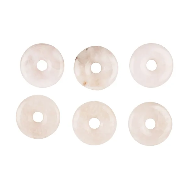 Donut Calcit (Manganocalcit), 35mm | Großhandel Edelsteine, Heilsteine & Schmuck