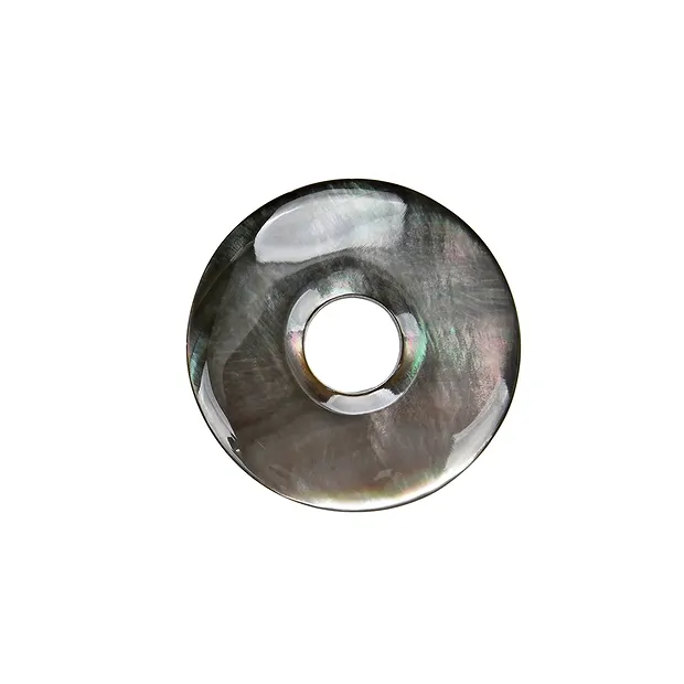 Donut Mother of Pearl extra (dark), 35mm | wholesaler gems & healing stones