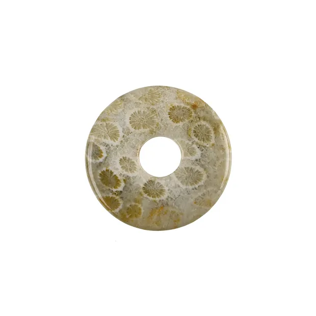 Donut Corail fossilisé, 30mm | Marco Schreier