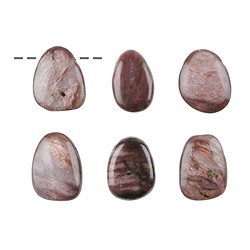 0424793002 Pierres roulées Aventurine (rouge) percée | Marco Schreier