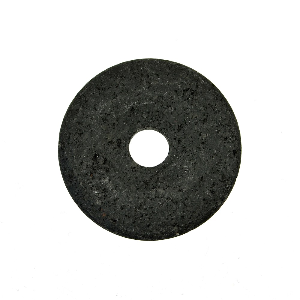 Donut Lava (schwarz), 40mm | Mineralienhandlung Edelsteine, Heilsteine & Schmuck