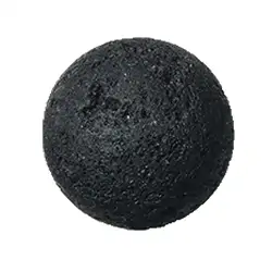 0424893316 Drilled lava ball, 16mm | wholesaler - gems, precious & healing stones, jewelry