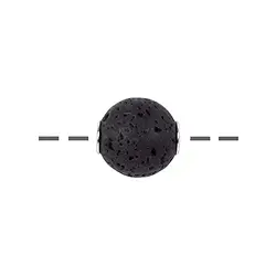 0424896612 Boule à bijoux Lava 12mm, rhodié | Marco Schreier