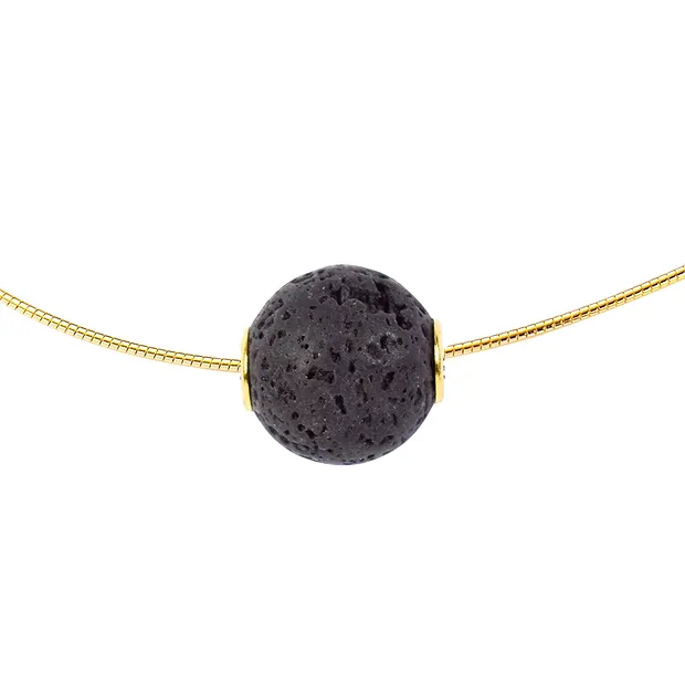 Boule à bijoux Lava 12mm, doré | Marco Schreier