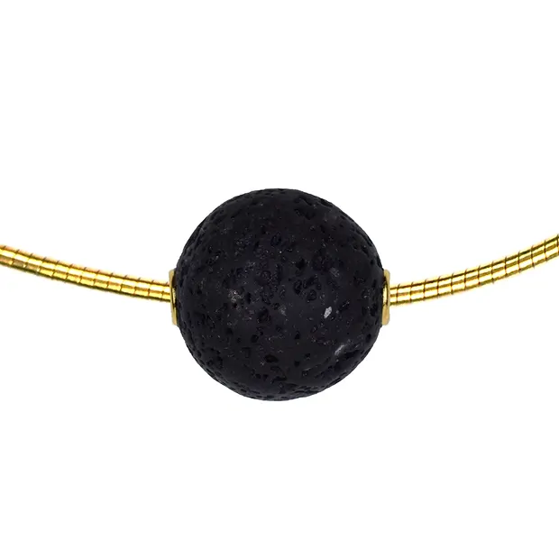Boule à bijoux Lava 20mm, doré | Marco Schreier