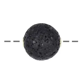 Boule à bijoux Lava 20mm, doré | Marco Schreier