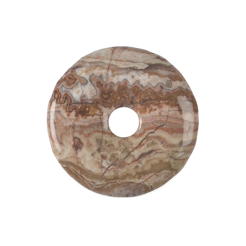 Donut Agate (Lace Agate), 40mm | minerals trade - gems, healing stones & jewelry