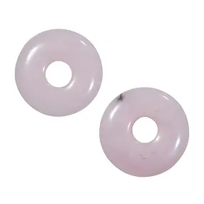 Donut Andean Opal pink, 30-34mm | wholesaler gems, healing stones & jewelry