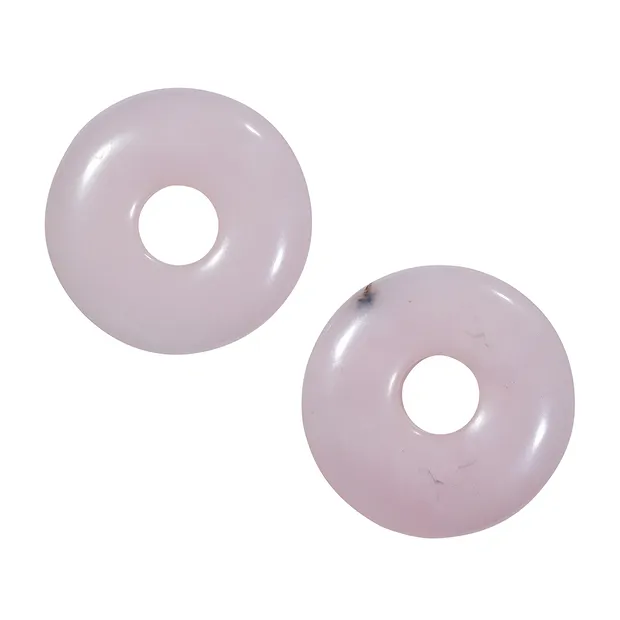 Donut Andean Opal pink, 30-34mm | wholesaler gems, healing stones & jewelry