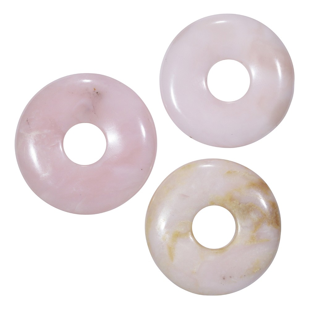 Donut Andenopal pink, 35-39mm | Großhändler Edelsteine, Heilsteine & Schmuck