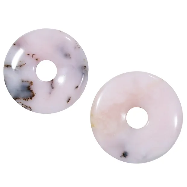 Ciambella Opale andino rosa, 40-45 mm | grossista gemme e pietre curative