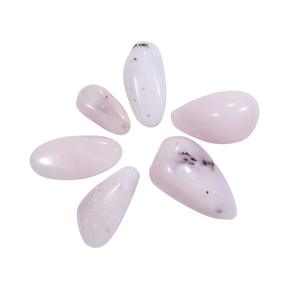 Trommelstein Andenopal gebohrt | Großhändler Edelsteine, Heilsteine & Schmuck