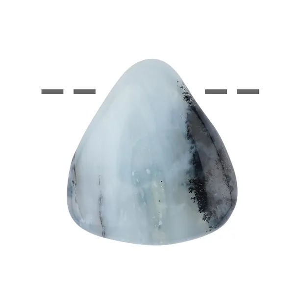 Trommelstein Opal (Andenopal) C gebohrt, 2,0 - 2,5cm | Marco Schreier