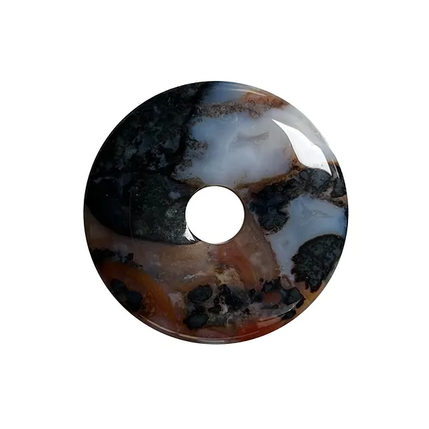 Donut Sardonyx, 40mm | Schreier Großhändler Edelsteine, Heilsteine & Schmuck
