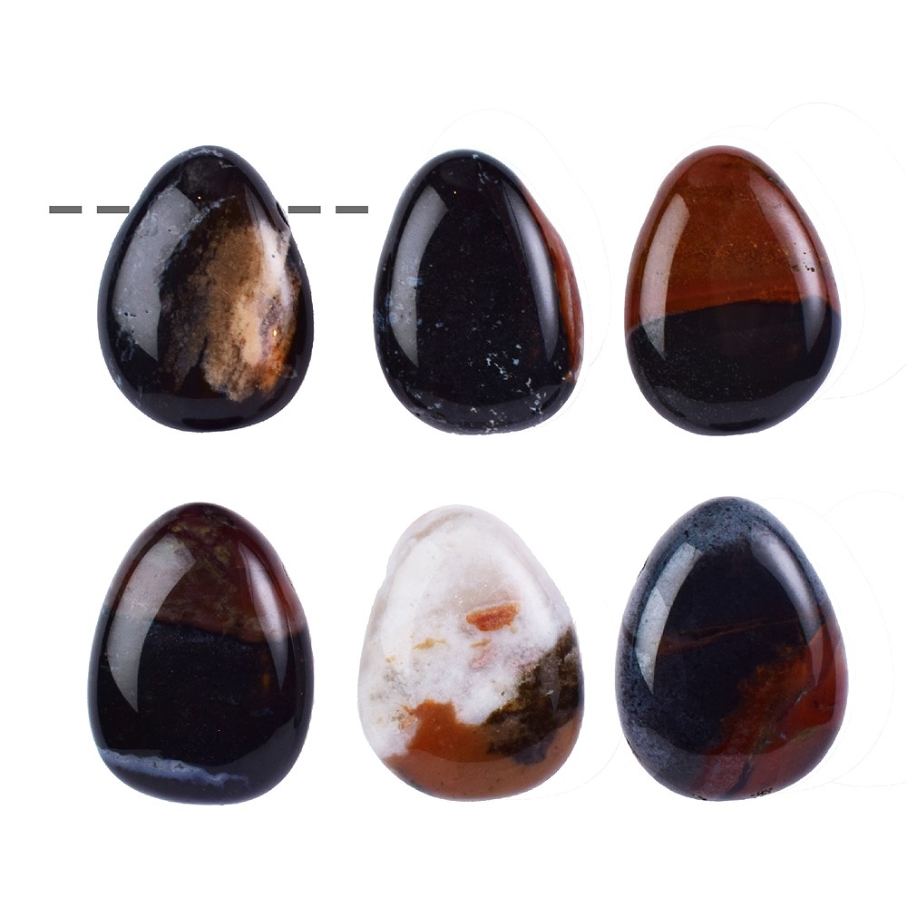 Piedra rodada de Sardonyx perforada | Marco Schreier
