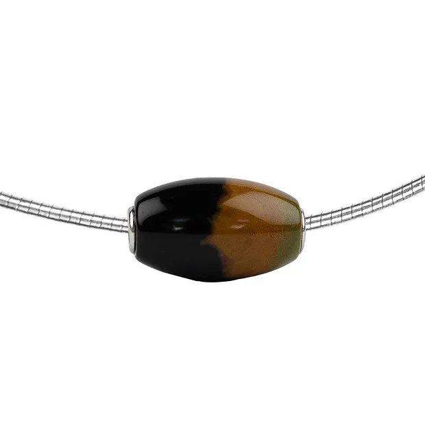 Perline per gioielli Sardonice 18 x 12 mm, rodiate | Marco Schreier