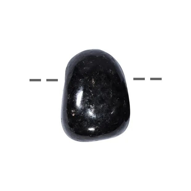 Pierre roulée Nuummite percée | Marco Schreier