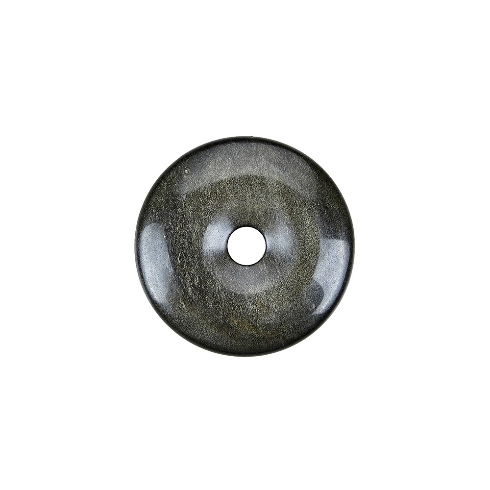 Donut Obsidian (gold luster obsidian), 30mm | wholesaler gems & healing stones