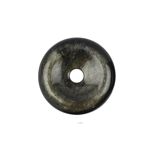 Donut Obsidian (Goldglanzobsidian), 35mm | GH Edelsteine, Heilsteine & Schmuck