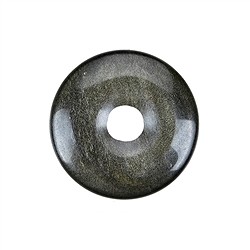 0428600400 Obsidiana donut (obsidiana dorada), 40 mm | Marco Schreier