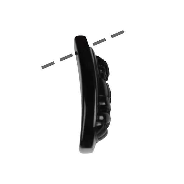 Medicine Buddha Obsidian (black) drilled, 3.6 cm | Marco Schreier