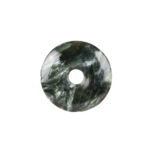 Donut serafinite, 28-32mm | Schreier - wholesaler gems, healing stones & jewelry
