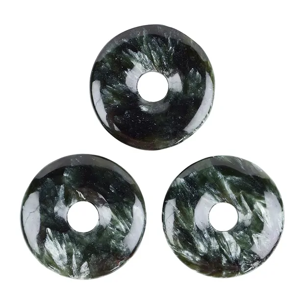 Donut serafinite, 33-37mm | Schreier - wholesaler gems, healing stones & jewelry