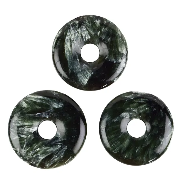Donut serafinite, 38-42mm | Schreier - wholesaler gems, healing stones & jewelry