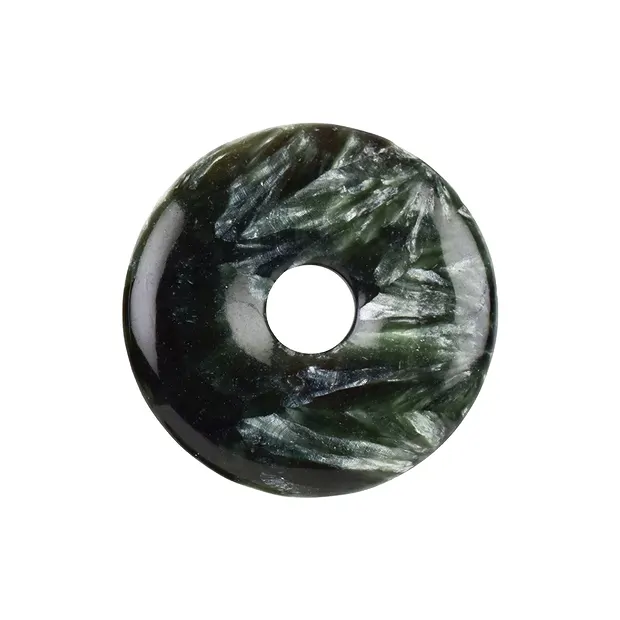 Donut serafinite, 38-42mm | Schreier - wholesaler gems, healing stones & jewelry