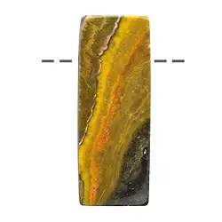 0432495612 Cabochon rectangle eclipse (stab.) drilled, 4.0cm | Marco Schreier