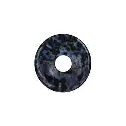 0435600300 Donut Gabbro (Mystic Merlinite), 30mm | wholesale gems, healing stones & jewelry