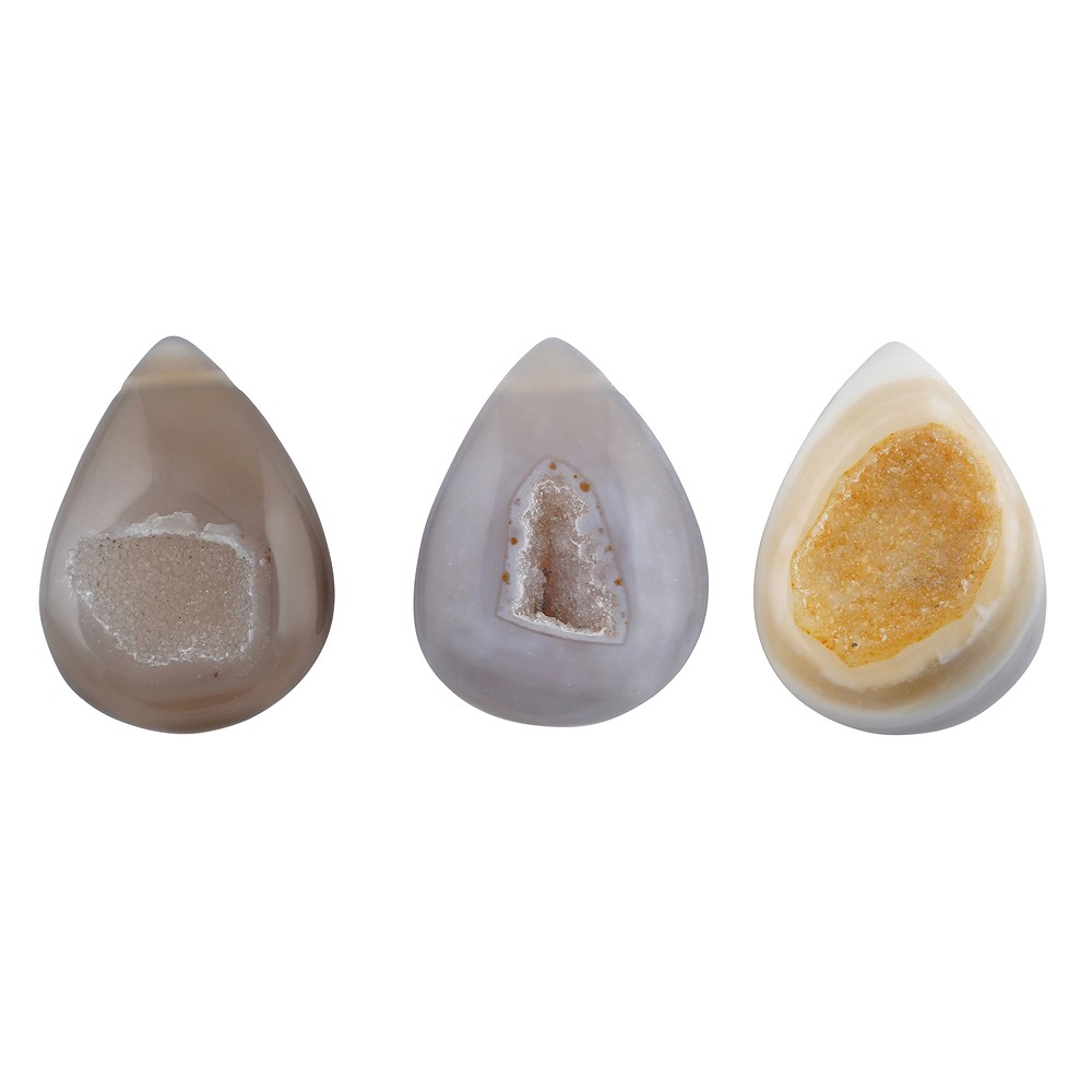 Freeform Agate (Druzy) percée, 5,0cm | Marco Schreier