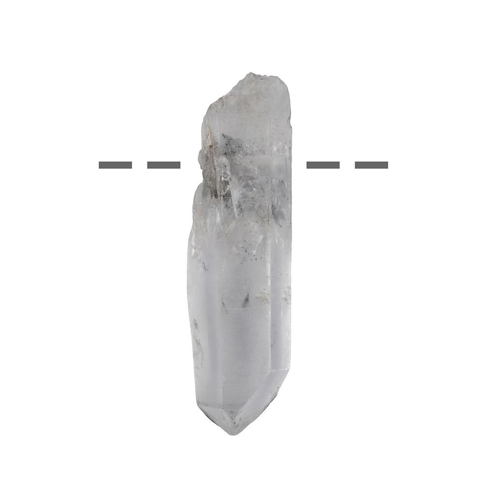 Rohkristall Inklusenquarz gebohrt, 4,0 - 5,0cm | Marco Schreier