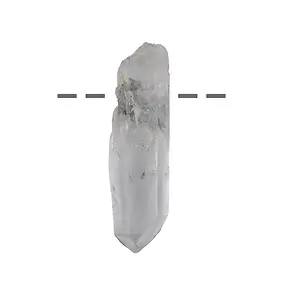 Raw crystal Included quartz drilled, 4.0 - 5.0 cm | Marco Schreier
