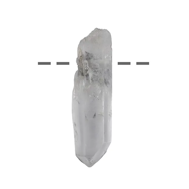 Rohkristall Inklusenquarz gebohrt, 4,0 - 5,0cm | Marco Schreier