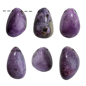 Trommelstein Stichtit gebohrt, 2,0 - 3,0cm | GH Edelsteine, Heilsteine & Schmuck