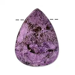 0438995614 Cabochon gota estitita A perforado, 3.8 - 4.0cm | Marco Schreier