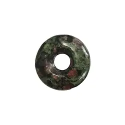 0440600300 Donut Granat-Pyroxenit, 30mm | Mineralienhandel Edelsteine, Heilsteine & Schmuck