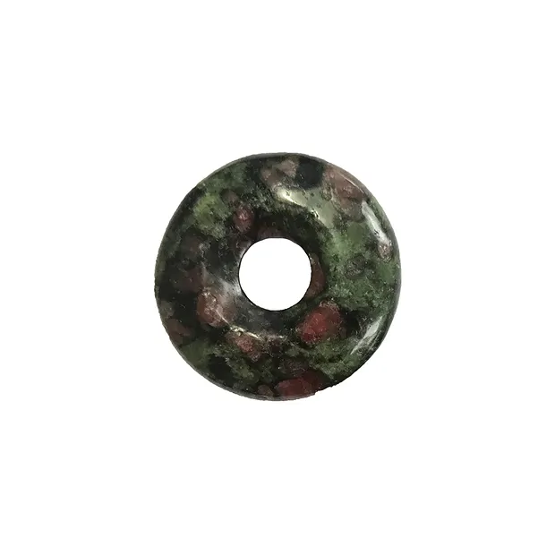 Donut Granat-Pyroxenit, 30mm | Mineralienhandel Edelsteine, Heilsteine & Schmuck
