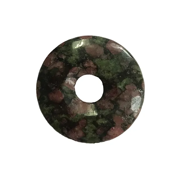 Donut Granat-Pyroxenit, 40mm | Mineralienhandel Edelsteine, Heilsteine & Schmuck