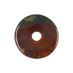 0441100400 Donut chalcedony (red-brown), 40mm | wholesaler gems, healing stones & jewelry