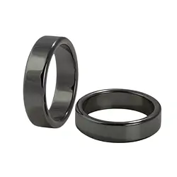 0442192805 Hematin rings flat, mixed sizes (50 pcs./ PU) | wholesaler gems & healing stones