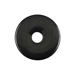 0443200400 Donut Shungite, 40mm | Marco Schreier wholesale - gems, healing stones & jewelry