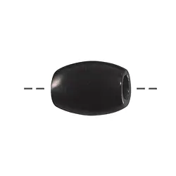 0443293210 Tönnchen Schungit gebohrt, 1,8 x 1,3cm | Edelsteine, Heilsteine & Schmuck-Handel