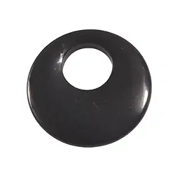 0443296054 Schnurteil A go go Schungit, 5,0cm | Großhandel Edelsteine, Heilsteine & Schmuck