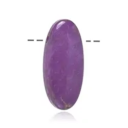 0443892403 Fosfosiderita ovalada, perforada, 4,0 cm | Marco Schreier