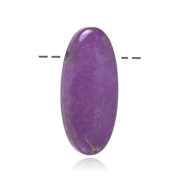 Phosphosiderite ovale, percée, 4,0cm | Marco Schreier