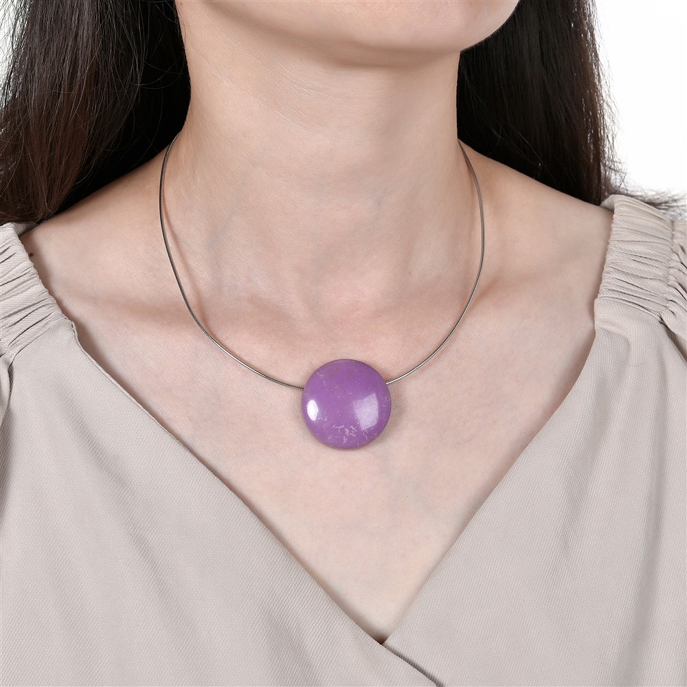 Kreis Phosphosiderit, gebohrt, 3,0cm | Schreier Edelsteine, Heilsteine & Schmuck